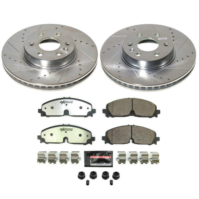 PSB Z36 Truck & Tow Kit - Power Stop 21-22 Chevrolet Colorado Front Z36 Truck & Tow Brake Kit
