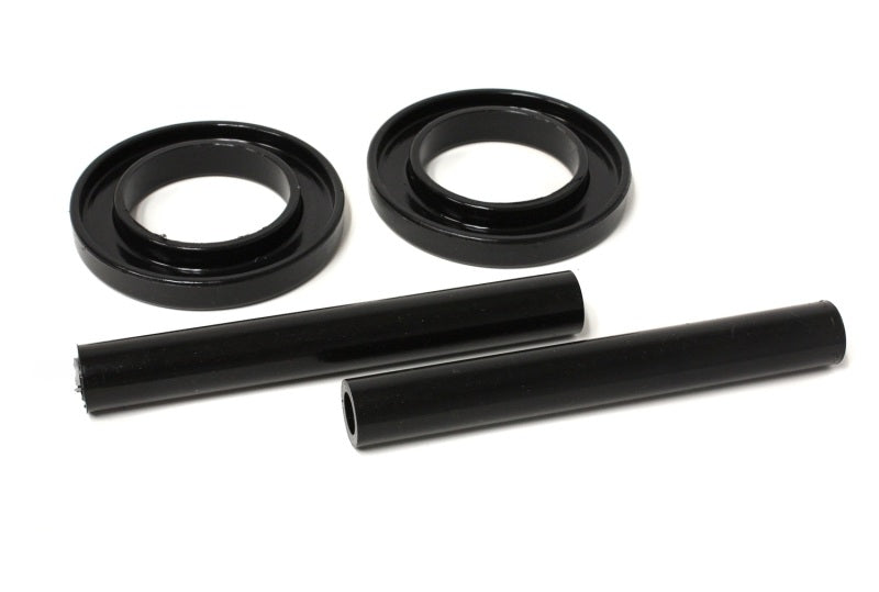 ES Spring Isolators - Black - Energy Suspension 83-04 Ford Mustang SVO Black Front Spring Upper & Lower Isolator Set