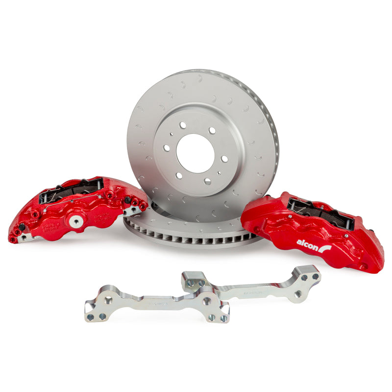 ALC Front Brake Kits - Alcon 2021+ Ford F-150(Excl Raptor) 347x36mm Rotors 6-Piston Brake Kit - Front