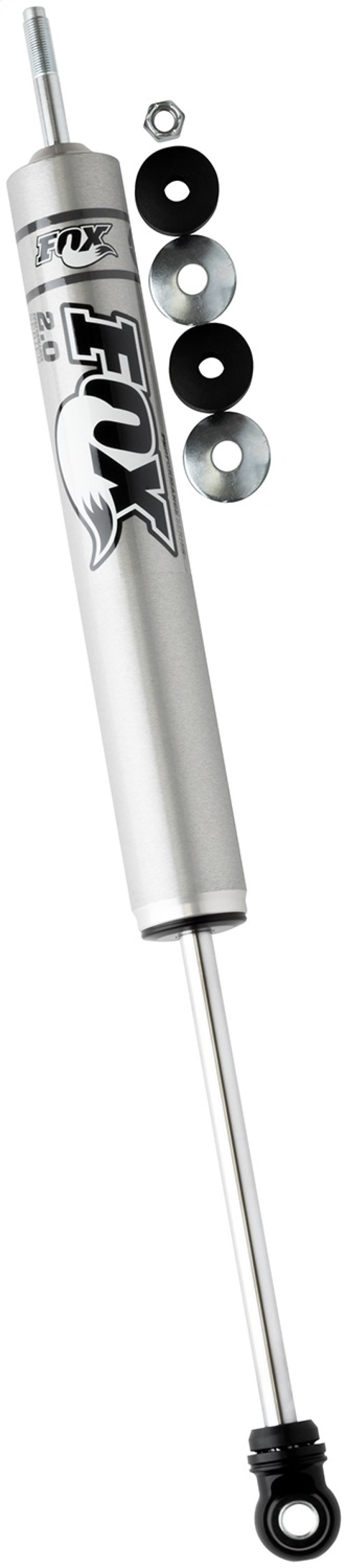 FOX 2.0 Perf Shock - Fox 05+ Ford SD 2.0 Performance Series 9.6in. Smooth Body IFP Front Shock (Alum) / 4-5in. Lift