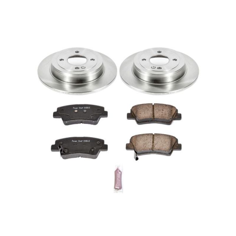 PSB Autospecialty Kit - Power Stop 12-18 Hyundai Accent Rear Autospecialty Brake Kit
