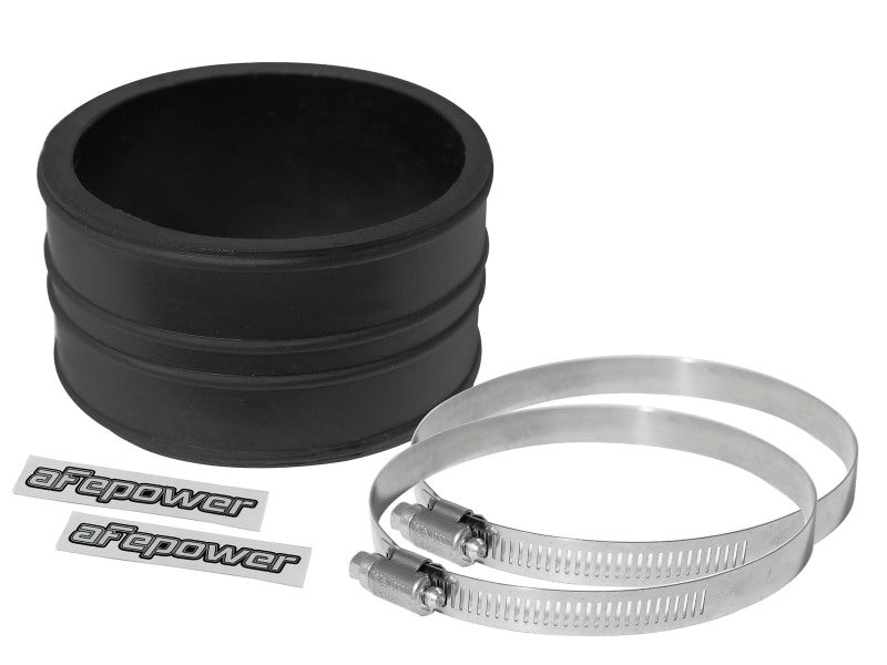 AFE Elbow Reducing Couplers - aFe Magnum FORCE Intake Coupling Kit (2-3/4 IN ID x 1-3/4 IN L) Straight Coupler - Black