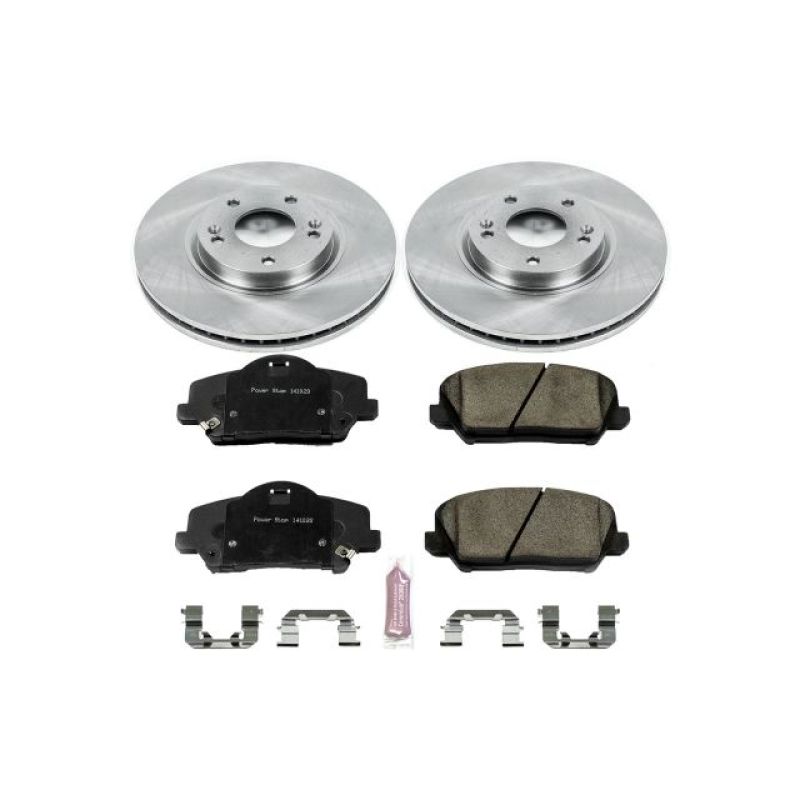 PSB Autospecialty Kit - Power Stop 14-17 Kia Forte5 Front Autospecialty Brake Kit