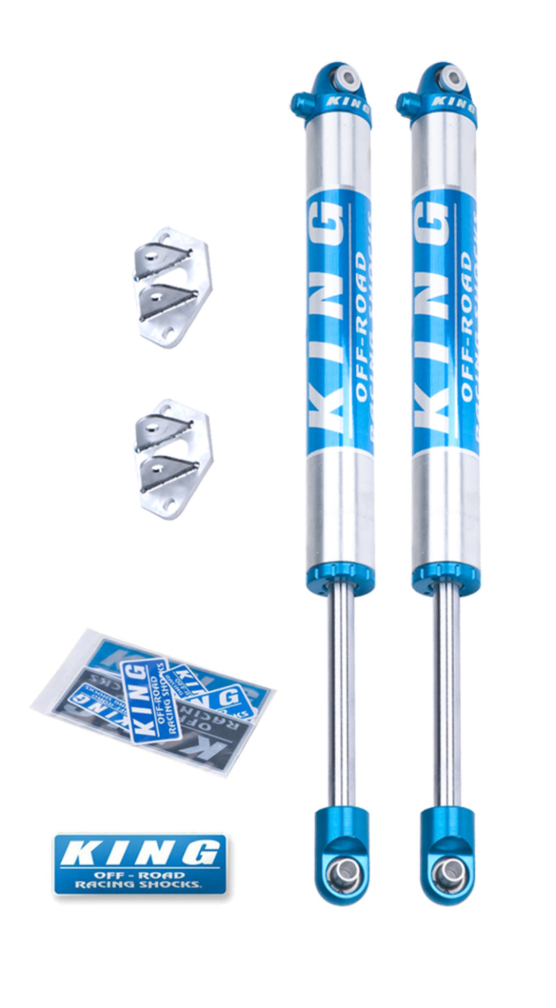 KIN 2.0 Shocks - King Shocks 07-18 Jeep Wrangler JK Rear 2.0 Dia Internal Reservoir Shock 3-5in Lift (Pair)