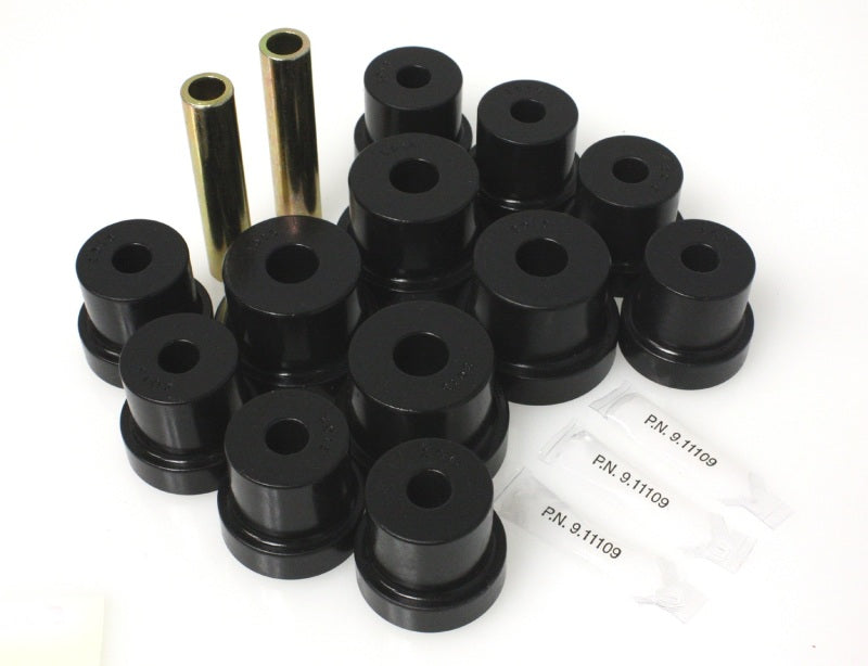 ES Spring/Shackle Bush - Black - Energy Suspension 73-79 Buick Apollo/Skylark / 70-81 Camaro / 68-79 Nova/Chevy II(multi leaf spring)