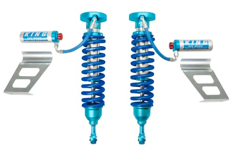 KIN 2.5 Coilovers - King Shocks 2007+ Toyota Tundra 2.5 Dia Front Coilover w/Remote Reservoir w/Adjuster (Pair)