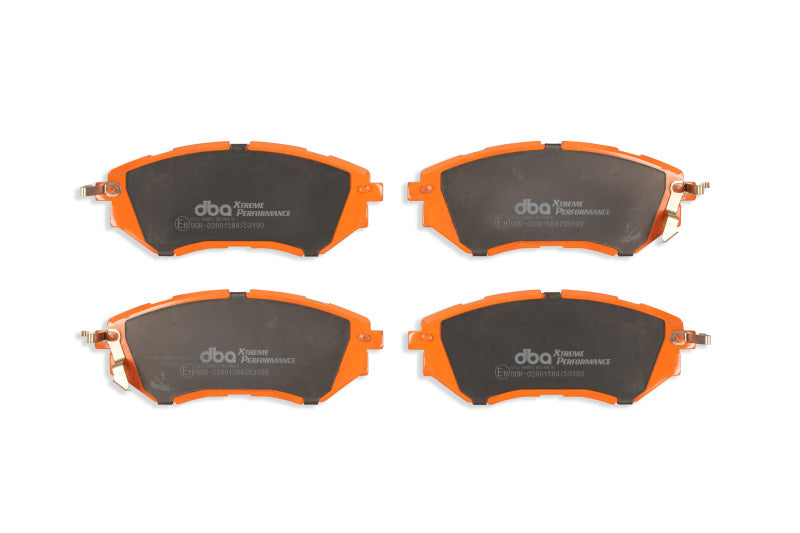 DBA XP650 Brake Pads - DBA 05-08 Subaru Legacy XP650 Front Brake Pads