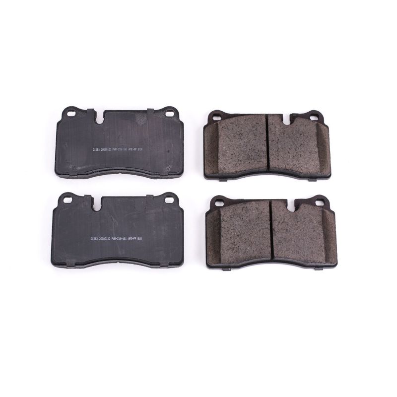 PSB Z16 Evolution Brake Pads - Power Stop 06-09 Land Rover Range Rover Front Z16 Evolution Ceramic Brake Pads