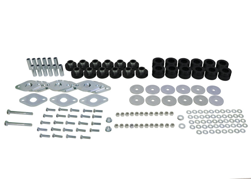 WL Bushings - Body Mount - Whiteline 2007-2014 Jeep Wrangler Body Mount Bushing Set