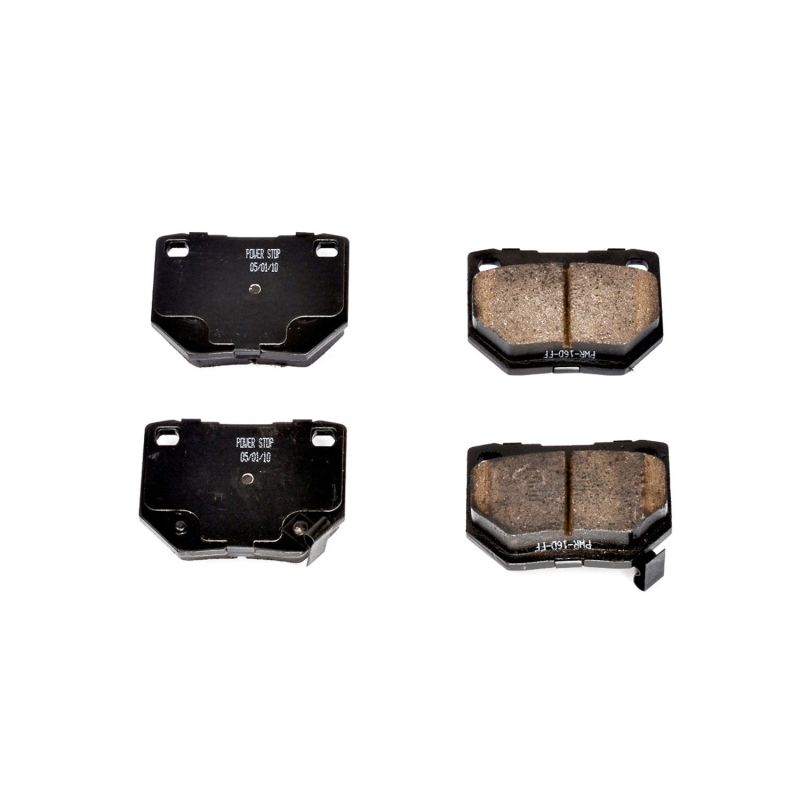 PSB Z16 Evolution Brake Pads - Power Stop 90-96 Nissan 300ZX Rear Z16 Evolution Ceramic Brake Pads
