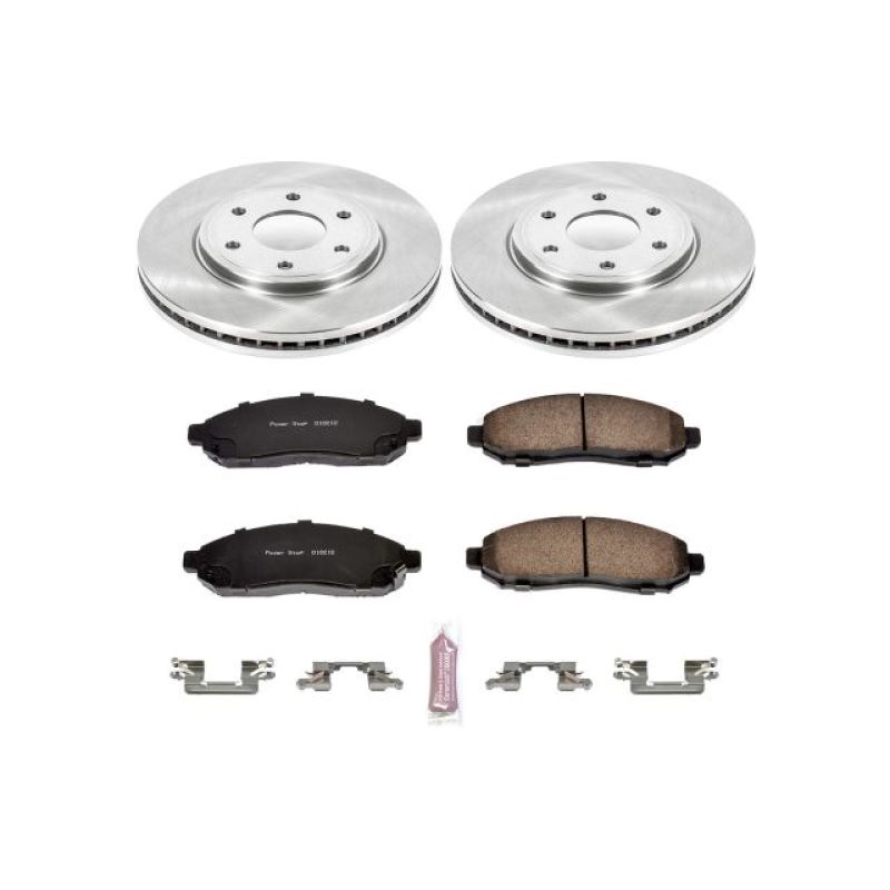 PSB Autospecialty Kit - Power Stop 05-18 Nissan Frontier Front Autospecialty Brake Kit