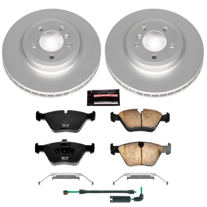 PSB Z23 Evolution Coated Kit - Power Stop 01-06 BMW 330Ci Front Z23 Evolution Sport Coated Brake Kit
