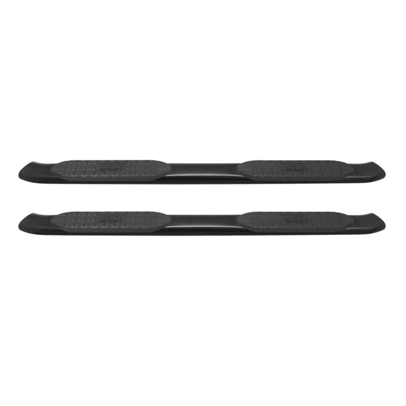 WES Nerf Bars - PRO TRAXX 5 - Westin 2019 Ram 1500 Quad Cab (Excl Classic) PRO TRAXX 5 Oval Nerf Step Bars - Black