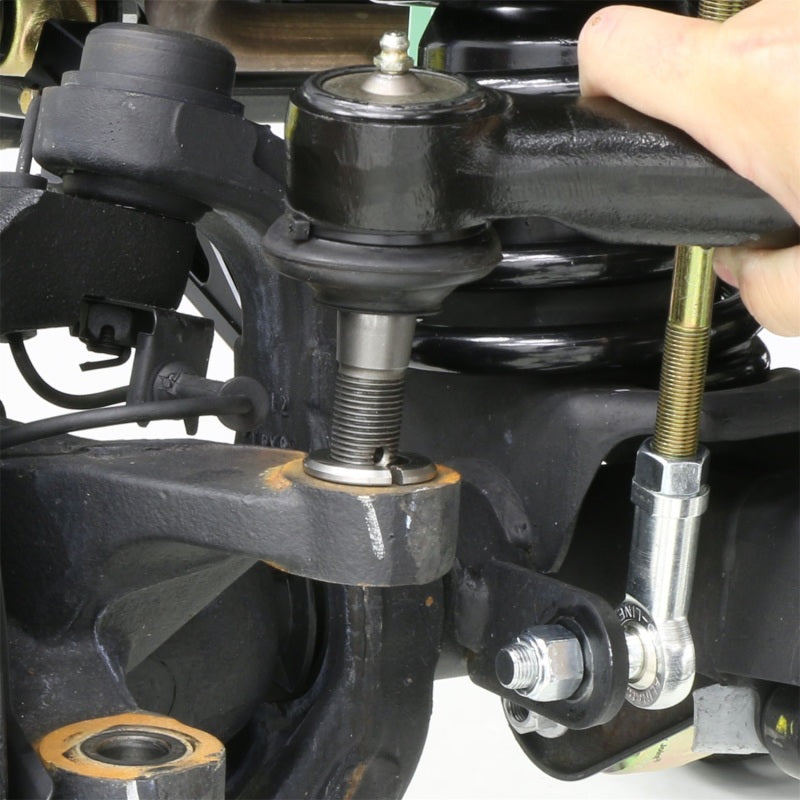 ROK Currectlync Steering Kits - RockJock JK Currectlync Steering Sys. w/Flipped Drag Link 1.65in Dia. Tie Rod 1.3in Dia. w/Hardware