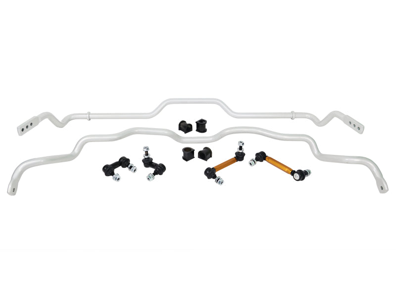 WL Sway Bars - Kits - Whiteline 96-01 Mitsubishi Lancer Evolution IV/V/VI AWD Anti Sway Bar Front and Rear Vehicle Kit