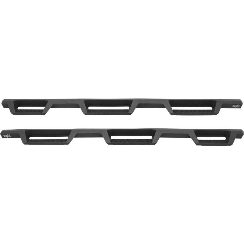 WES Nerf Bars - HDX Drop - Westin 14-18 Chevrolet Silverado 1500 DC 6.5ft Bed HDX Drop W2W Nerf Step Bars - Tex. Blk