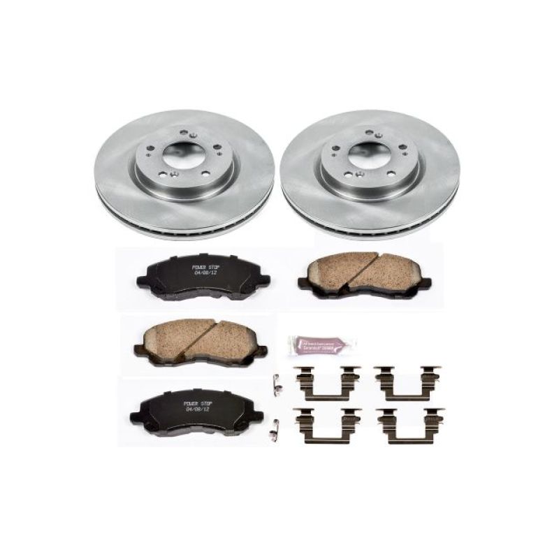 PSB Autospecialty Kit - Power Stop 06-12 Mitsubishi Eclipse Front Autospecialty Brake Kit