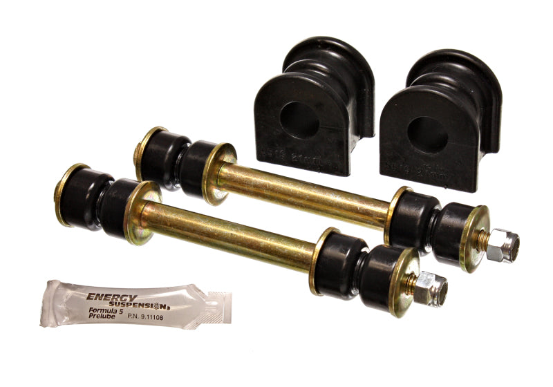 ES Sway Bar Bushings - Black - Energy Suspension 17Mm Rear Sway Bar Set - Black