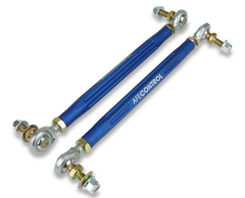 AFE Sway Bar End Links - aFe Control 15-21 BMW M2 Adjustable Front End Links