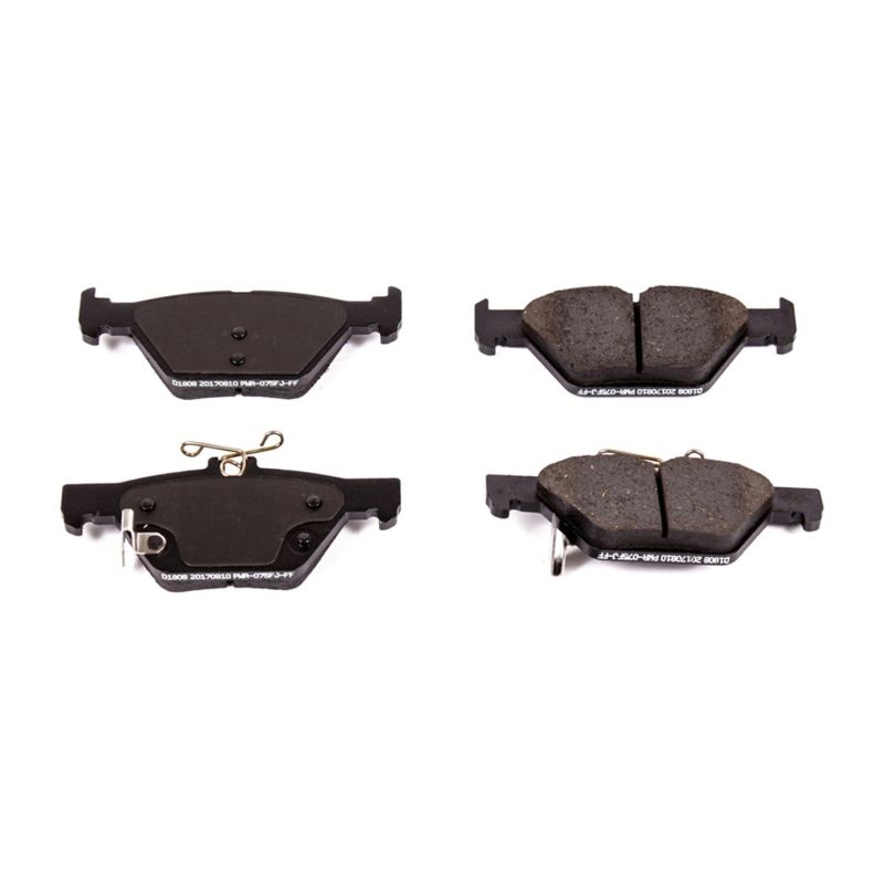 PSB Z16 Evolution Brake Pads - Power Stop 2019 Subaru Ascent Rear Z16 Evolution Ceramic Brake Pads