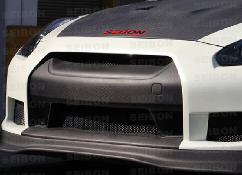 SEI Grilles - Seibon 09-10 Nissan Skyline R35 GTR OEM Carbon Fiber Front Grill