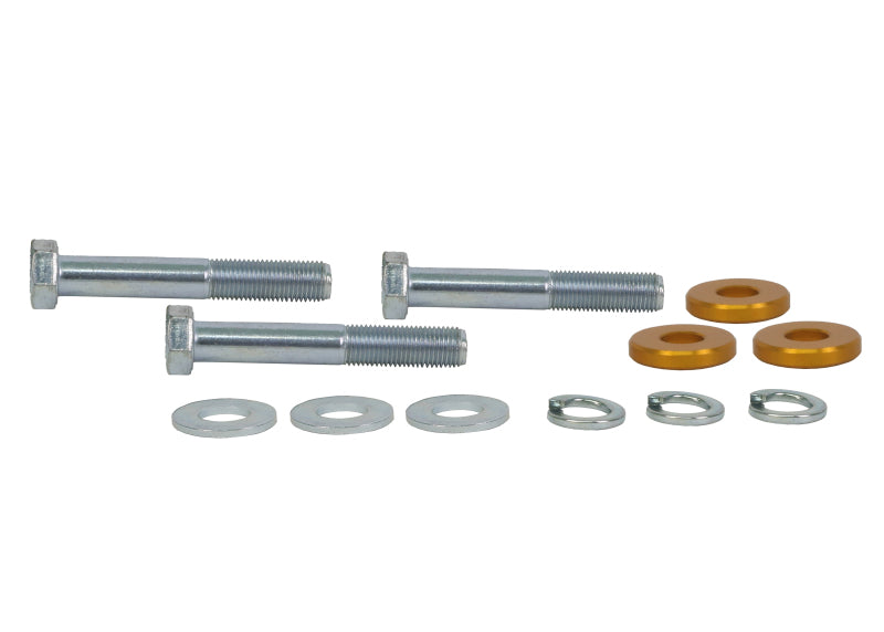 WL Bump Steer Kits - Whiteline 1/04+ Mazda 3 / 5/05+ Ford Focus Front Bump-Steer Kit