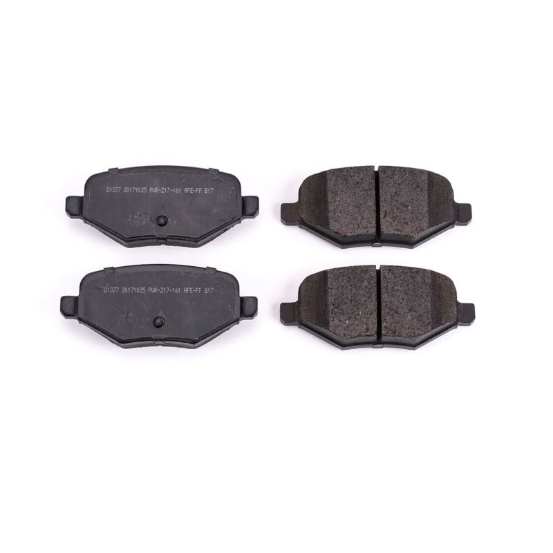 PSB Z16 Evolution Brake Pads - Power Stop 11-13 Ford Edge Rear Z16 Evolution Ceramic Brake Pads