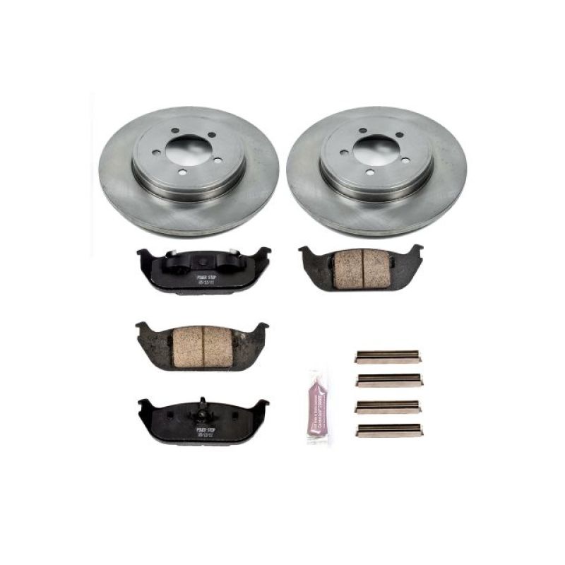 PSB Autospecialty Kit - Power Stop 03-05 Lincoln Aviator Rear Autospecialty Brake Kit