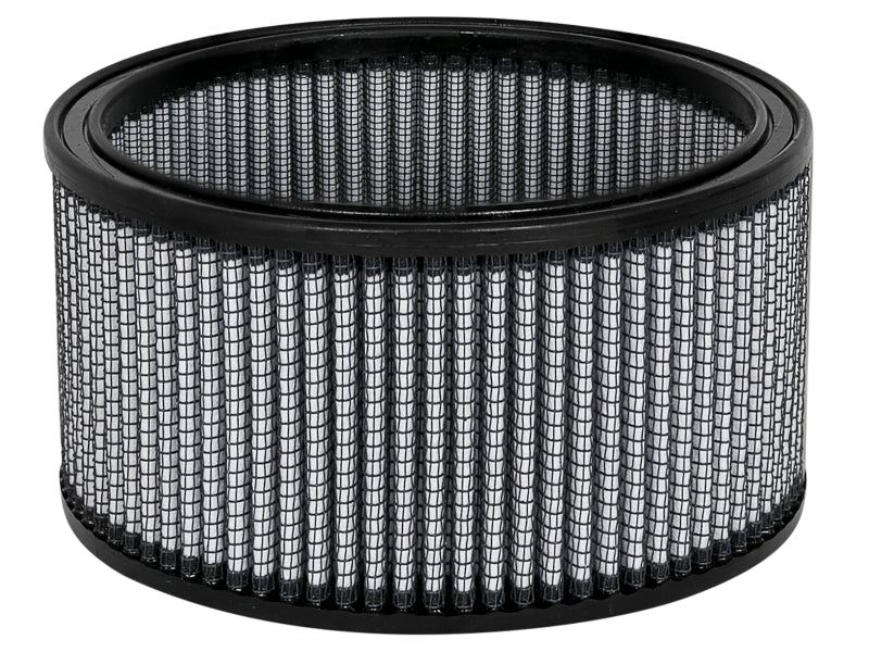 AFE Universal Pro Dry S Filter - aFe Magnum FLOW Air Filters PDS Round Racing Air Filter 6in OD x 5in ID x 3-1/2in H