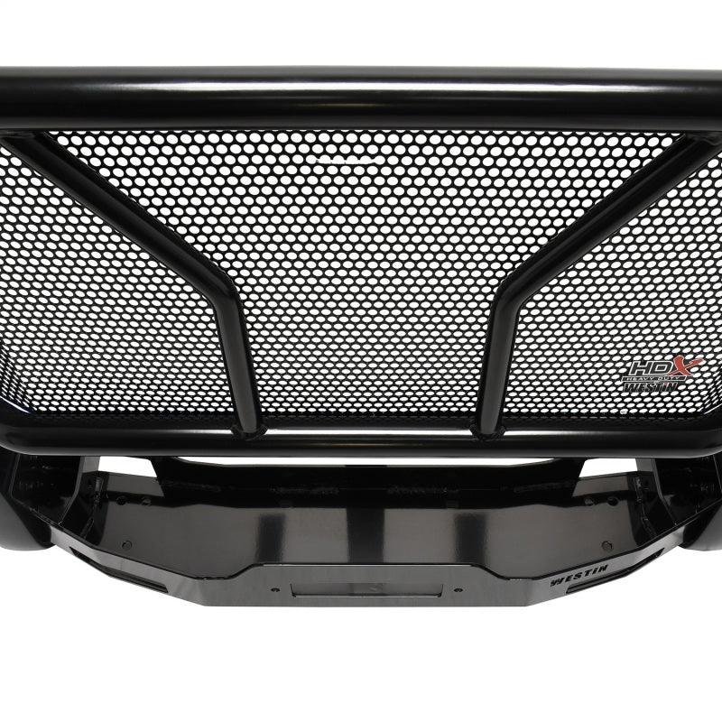 WES HDX Grille Guards - Westin 22-23 Chevrolet Suburban/Tahoe HDX Winch Mount Grille Guard - Black
