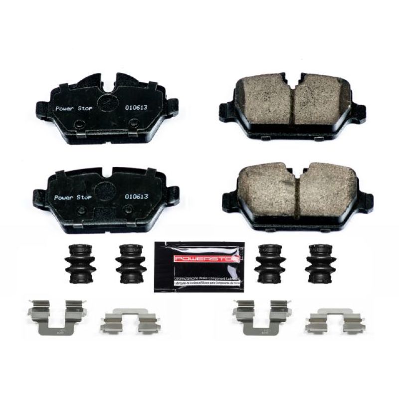 PSB Z23 Evolution Brake Pads - Power Stop 11-16 Mini Cooper Countryman Rear Z23 Evolution Sport Brake Pads w/Hardware