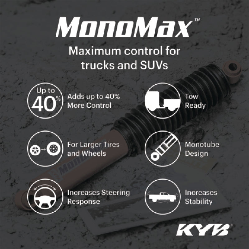 KYB MonoMax Shock - KYB 19-23 Ford Ranger MonoMax Gas Strut - Front