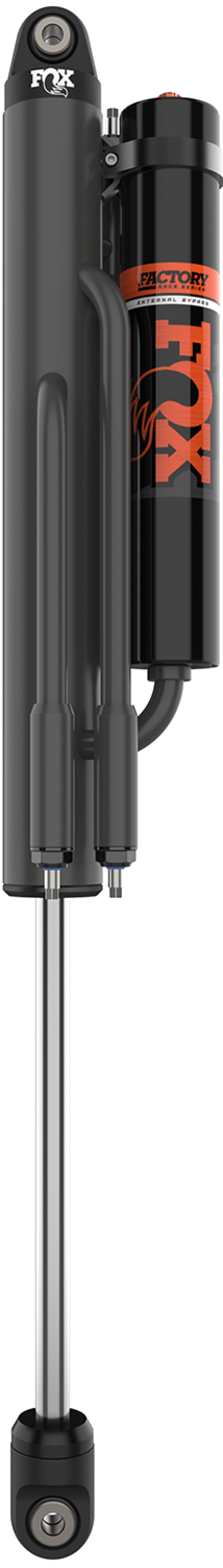 FOX 2.5 Factory Coilover Shock - FOX Factory Series 2.5 x 16 External Bypass Piggyback Shock - Right