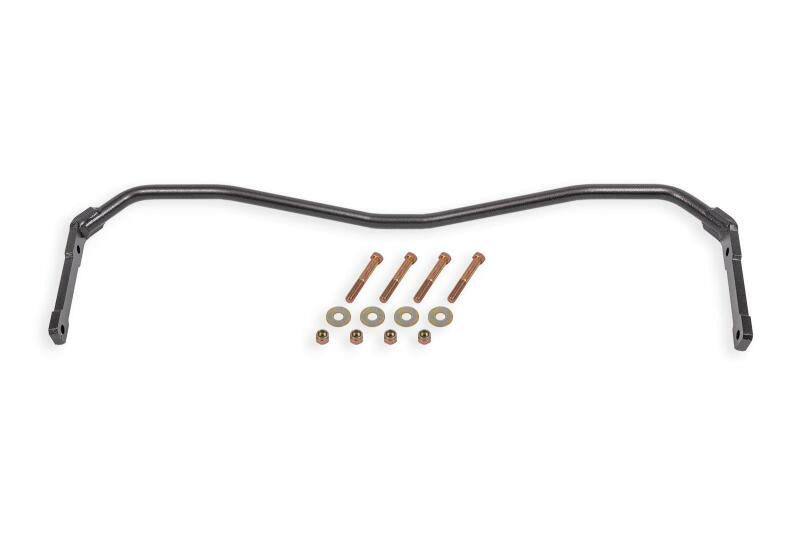BMR Sway Bar Kits - BMR 64-72 GM A-Body 1.00in Hollow Non-Adjustable Rear Sway Bar Kit - Black Hammertone