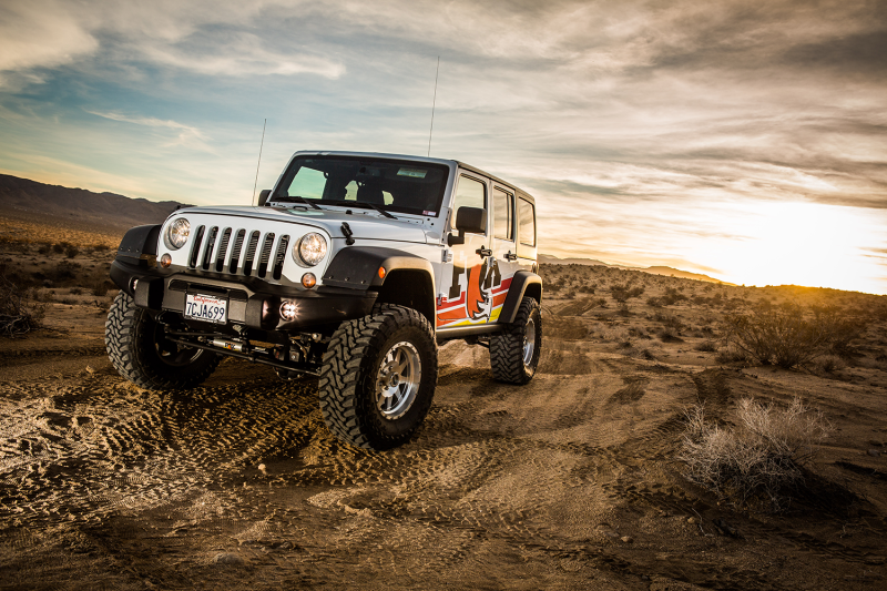 FOX 2.0 Perf Shock - Fox 07+ Jeep JK 2.0 Performance Series 9.6in. Smooth Body Remote Res. Rear Shock / 1.5-3.5in. Lift