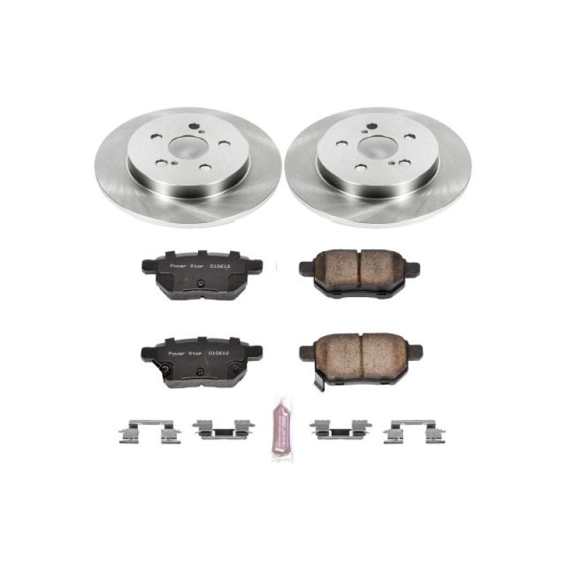 PSB Autospecialty Kit - Power Stop 09-10 Pontiac Vibe Rear Autospecialty Brake Kit