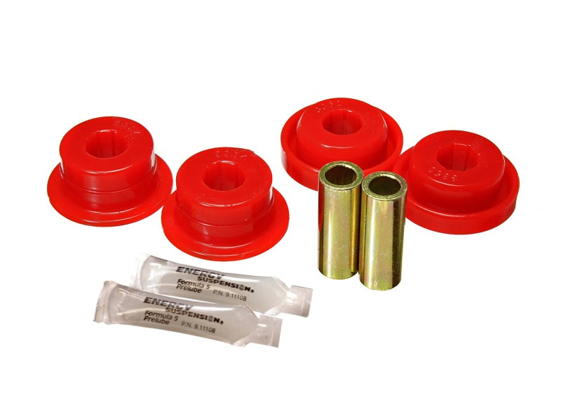 ES Cntrl Arm Bushings - Red - Energy Suspension 07-17 Jeep Wrangler JK Front Control Arm Bushing - Axle Only Position - Red