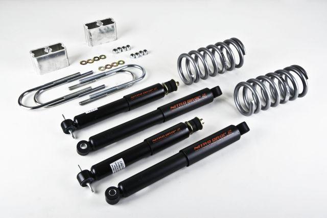 BT Lowering Kit w ND2 Shocks - Belltech LOWERING KIT WITH ND2 SHOCKS