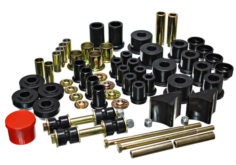 ES Hyper-Flex Sets - Black - Energy Suspension 65-72 Chrysler B Body - Charger/Coronet/Satellite/GTX/Roadrunner/Superbee / 70-74