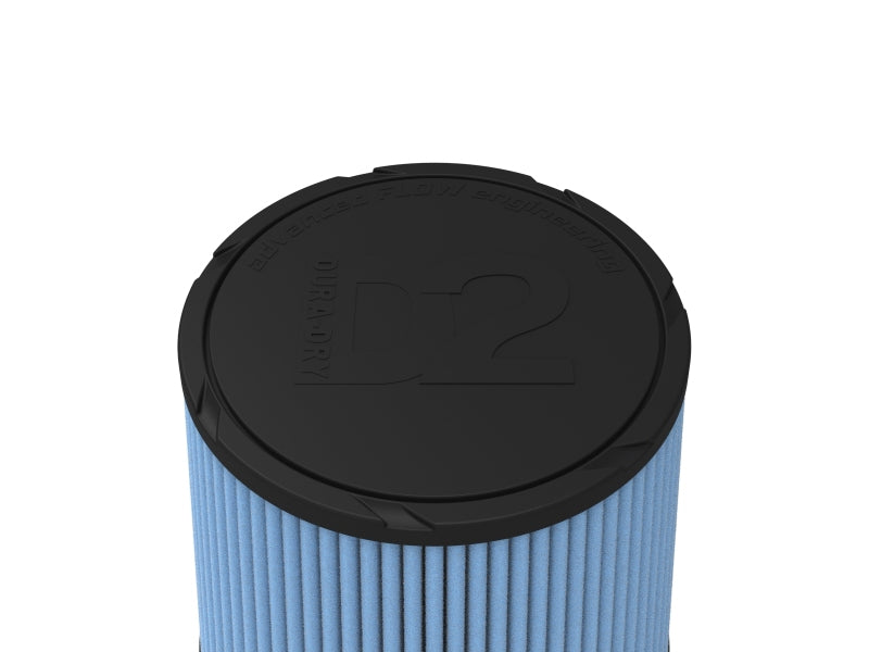 AFE Universal D2 Dura Dry Air Filter - aFe Magnum FORCE Intake Replacement Air Filter w/ D2 Dry Media 4-1/2in F x8-1/2in B x7in T x8in H