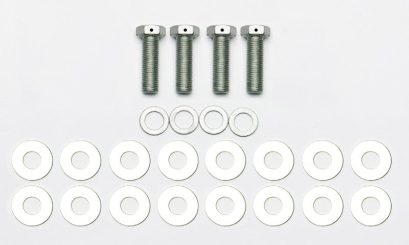 WIL Bolt Kit - Wilwood DL Caliper Mount Bolt Kit Lock Wire Drilled- 4 pk.