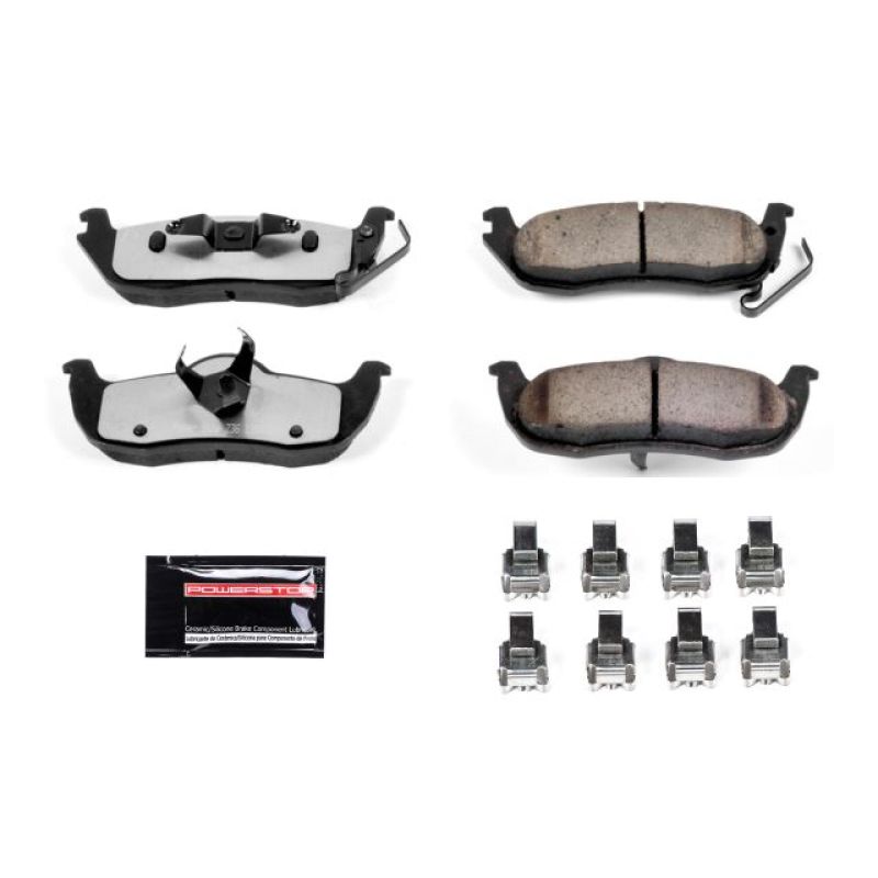 PSB Z36 Truck & Tow Brake Pads - Power Stop 06-10 Jeep Commander Rear Z36 Truck & Tow Brake Pads w/Hardware