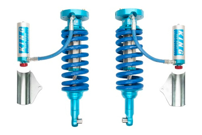 KIN 2.5 Coilovers - King Shocks 2016+ Nissan Titan XD Front 2.5 Dia Remote Reservoir Coilover w/Adjuster (Pair)