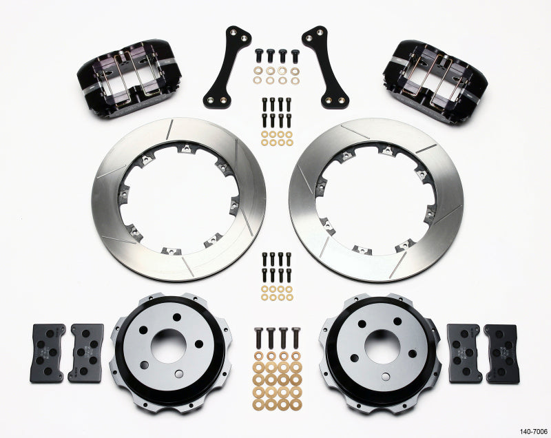 WIL Dynapro Brake Kit - Wilwood Dynapro Rear Kit 12.19in Subaru Impreza WRX
