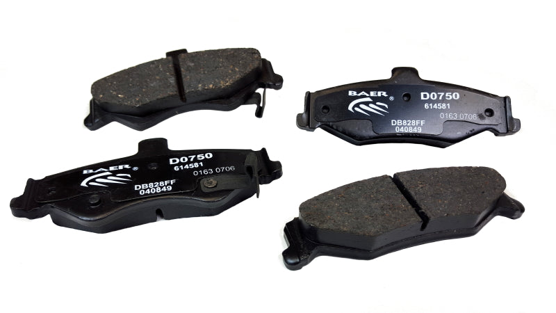 BAE Claw Brake Pads - Baer Brakes 98-02 Chevrolet Camaro Claw Brake Rear Pads