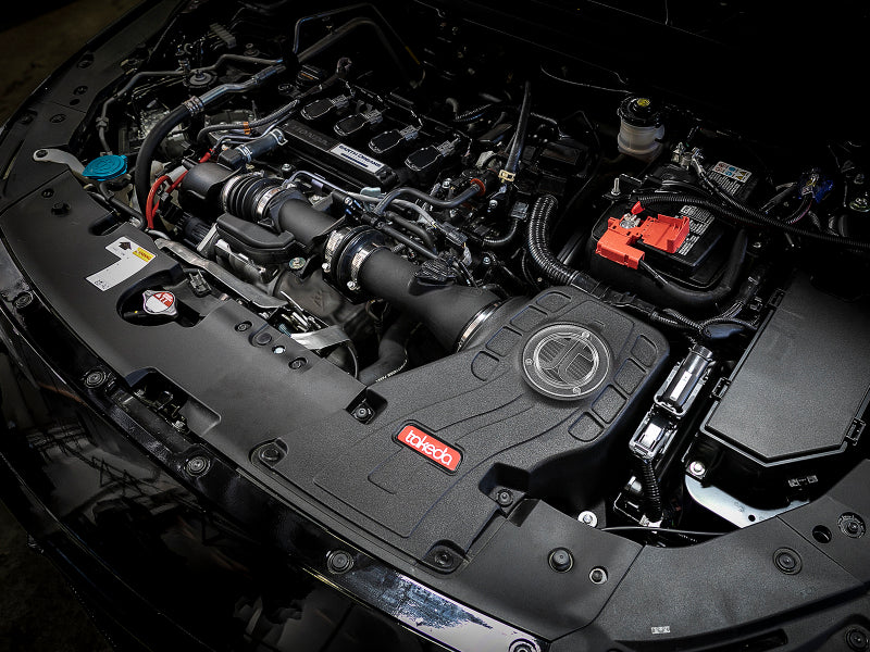 AFE Takeda Momentum Intake - aFe Takeda Momentum Pro Dry S Cold Air Intake System 2018 Honda Accord I4 1.5L (t)