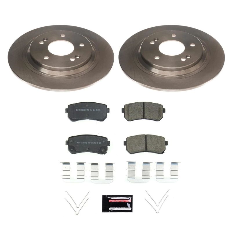 PSB Autospecialty Kit - Power Stop 18-20 Hyundai Kona Rear Autospecialty Brake Kit