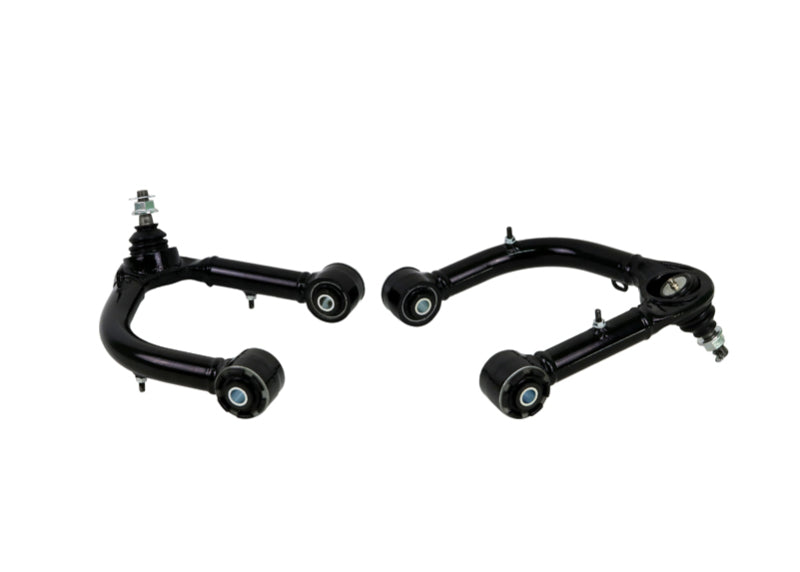 WL Control Arms - Front - Whiteline Offset Upper Control Arms for Correct Caster Camber & Improved Clearance