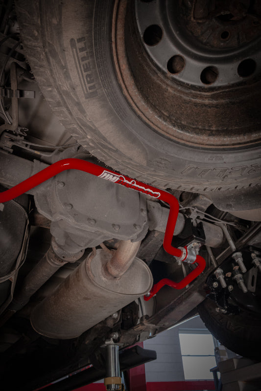 UMI Sway Bars - UMI Performance 15-24 Ford F-150 1in Solid Rear Sway Bar - Black