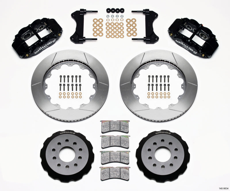 WIL Superlite Brake Kit - Wilwood Narrow Superlite 6R Front Hat Kit 14.00in 98-02 Camaro/Firebird